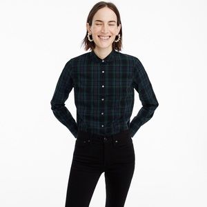 Black Watch Club Collar Button down Shirt